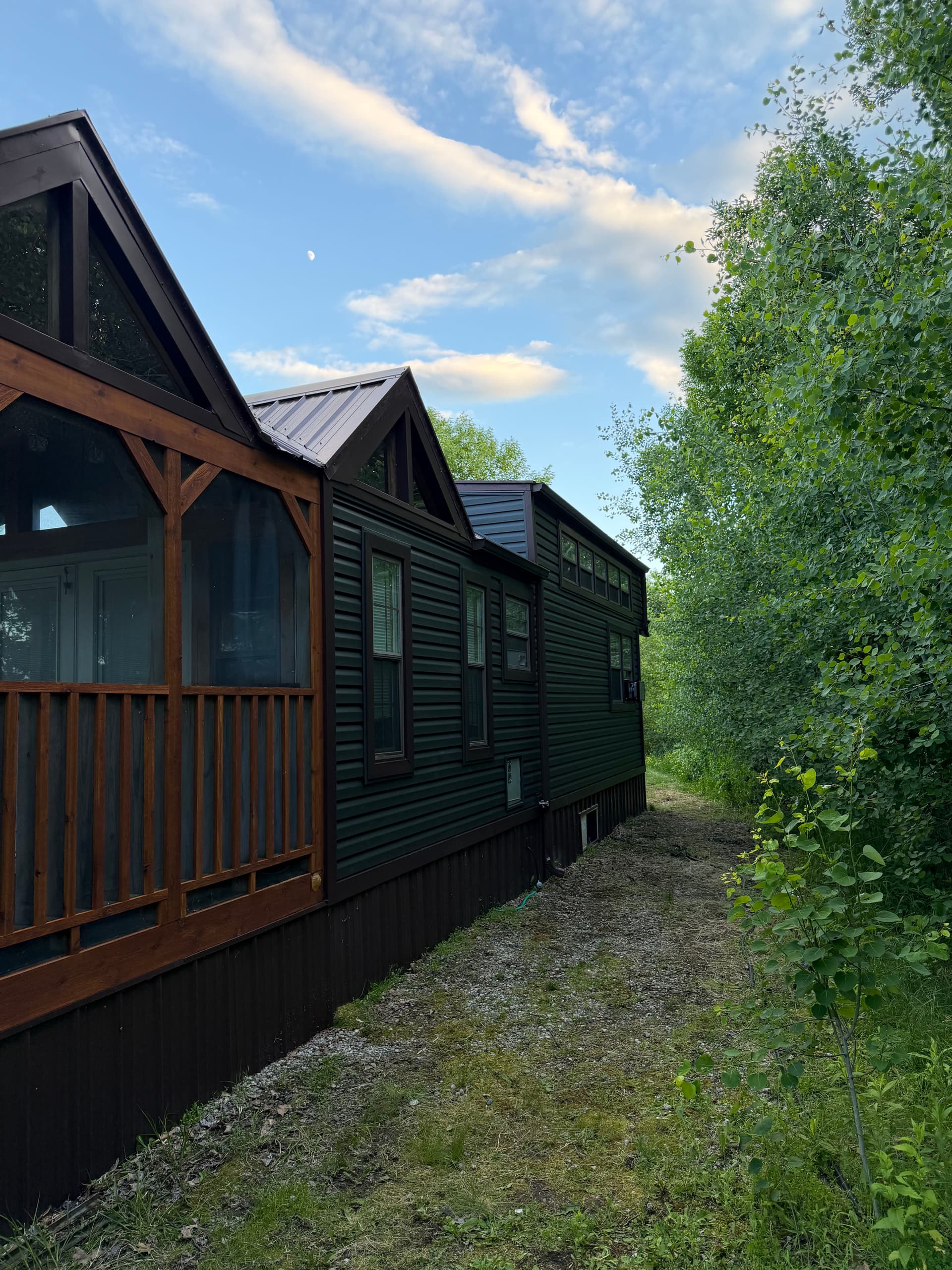 Gallery photos for Cabin Gets New Vinyl Siding and Custom Wraps: Image #2