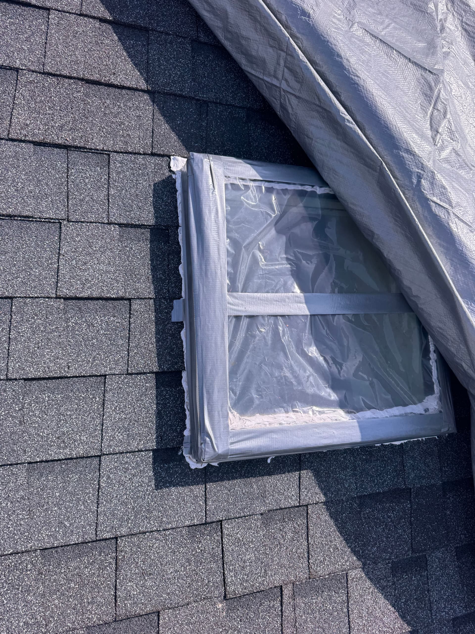 Gallery photos for Leaking Skylight Removed and Roof Sealed the Right Way: Image #3