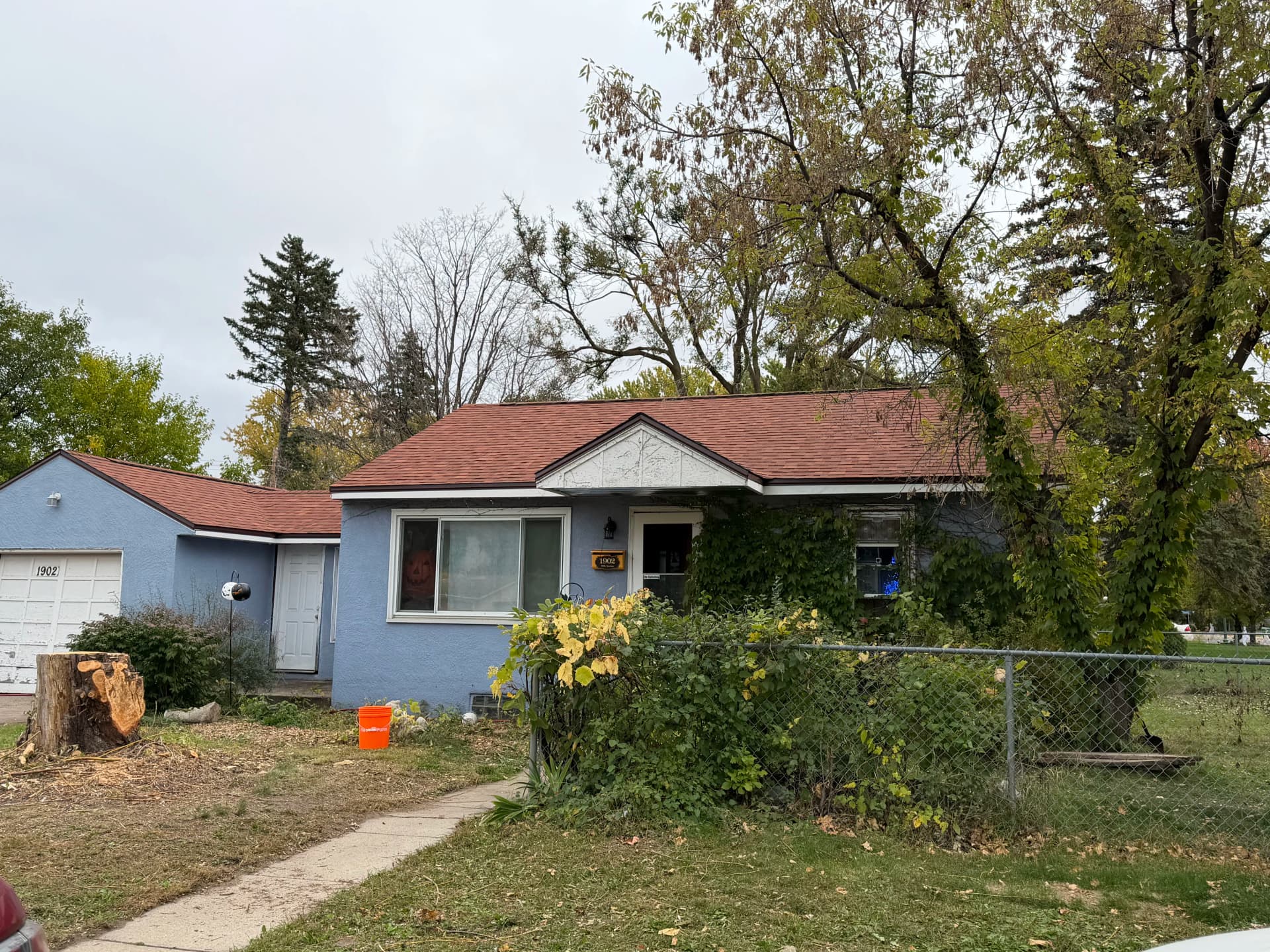 Worn-Out Shingles Replaced With Owens Corning Terracotta Asphalt Roof