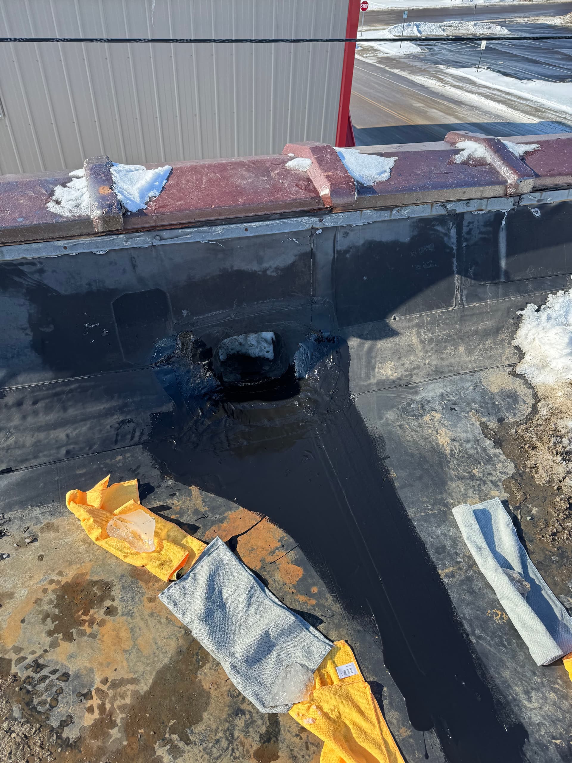 EPDM Flat Roof Repair in Milaca MN