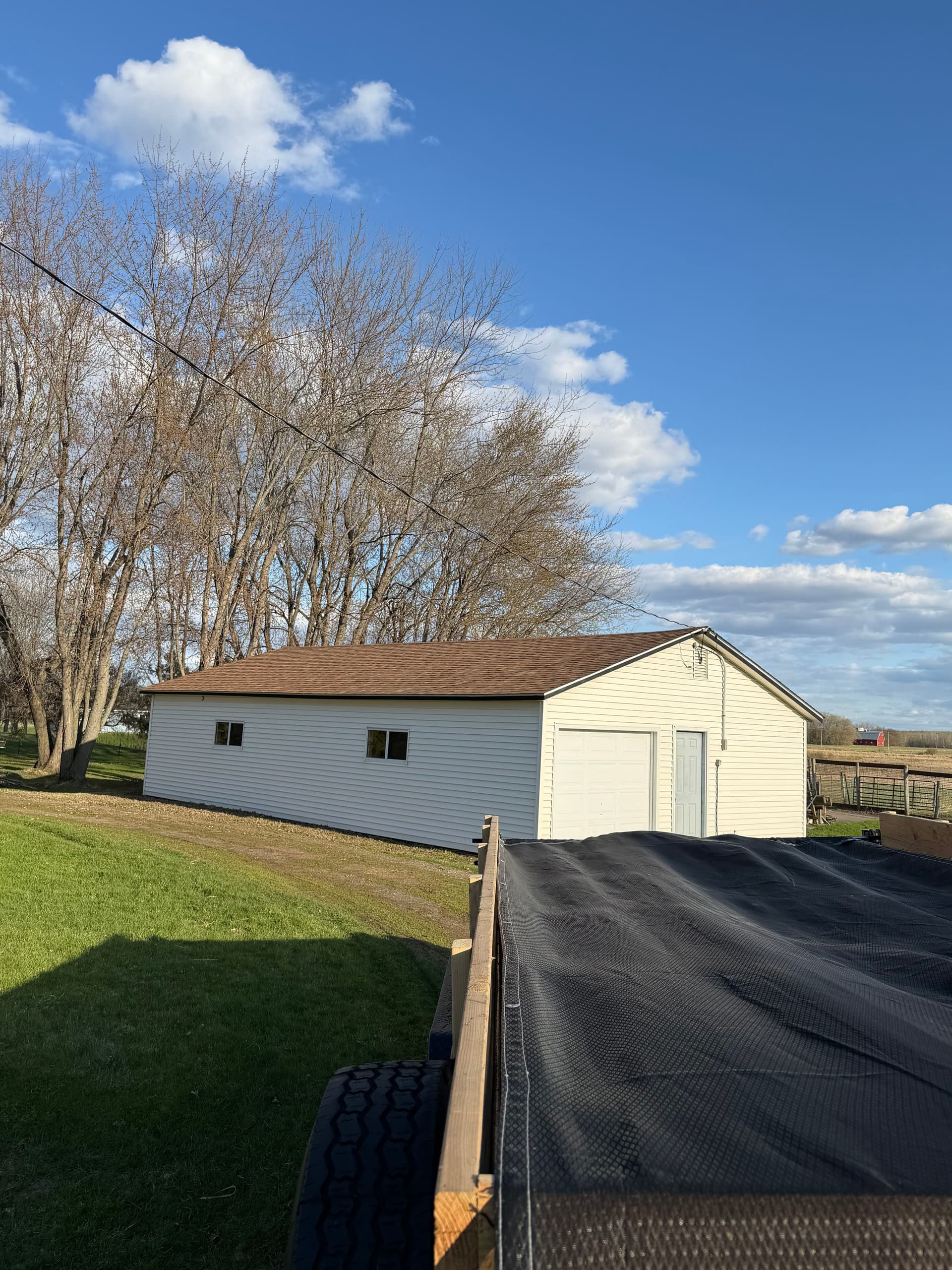 Gallery photos for Detached Garage Roof Replacement in Foley with Owens Corning Desert Rose: Image #1