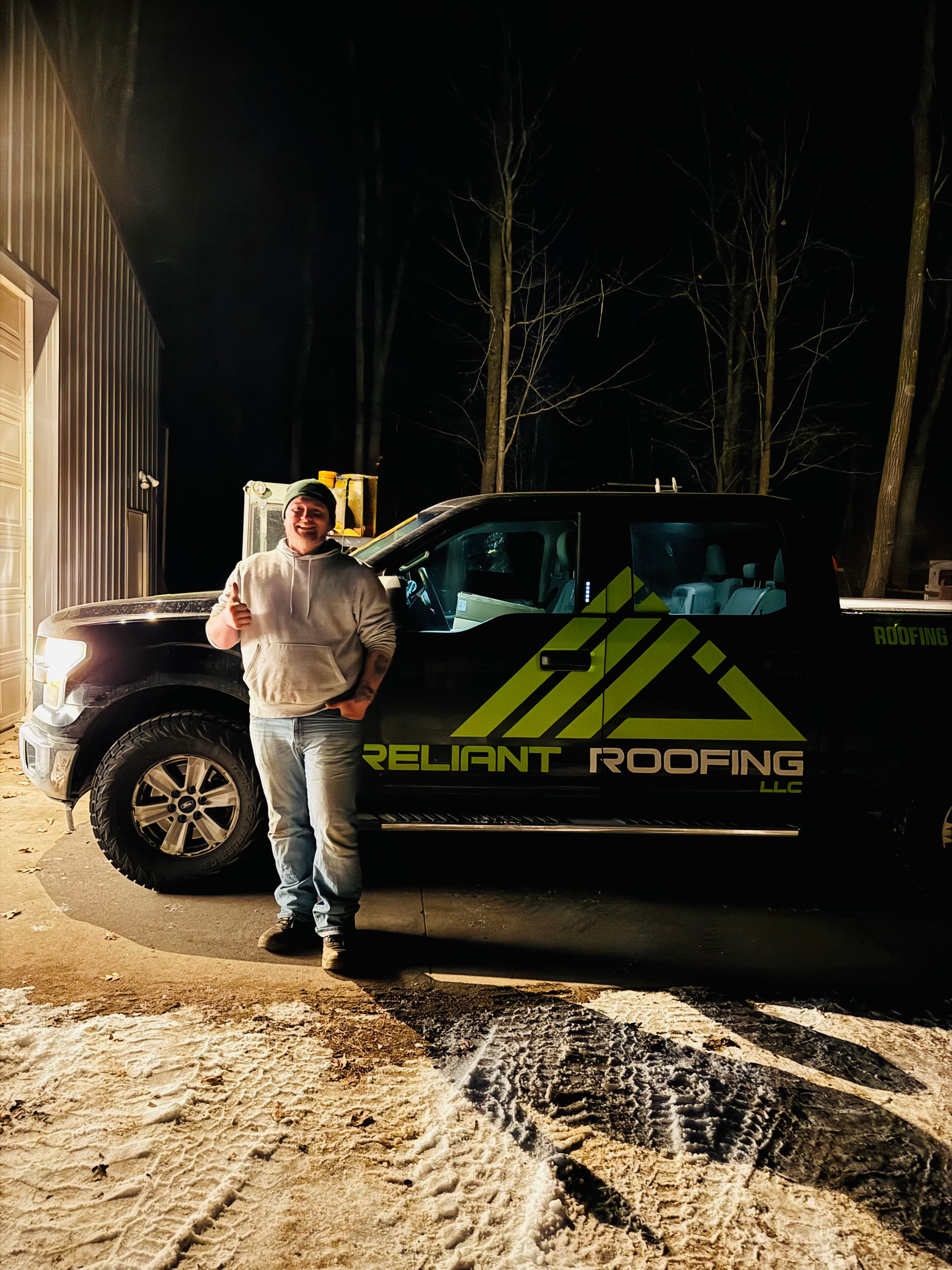 Project Preparing Our Fleet for Spring - Late Night at Reliant Roofing image