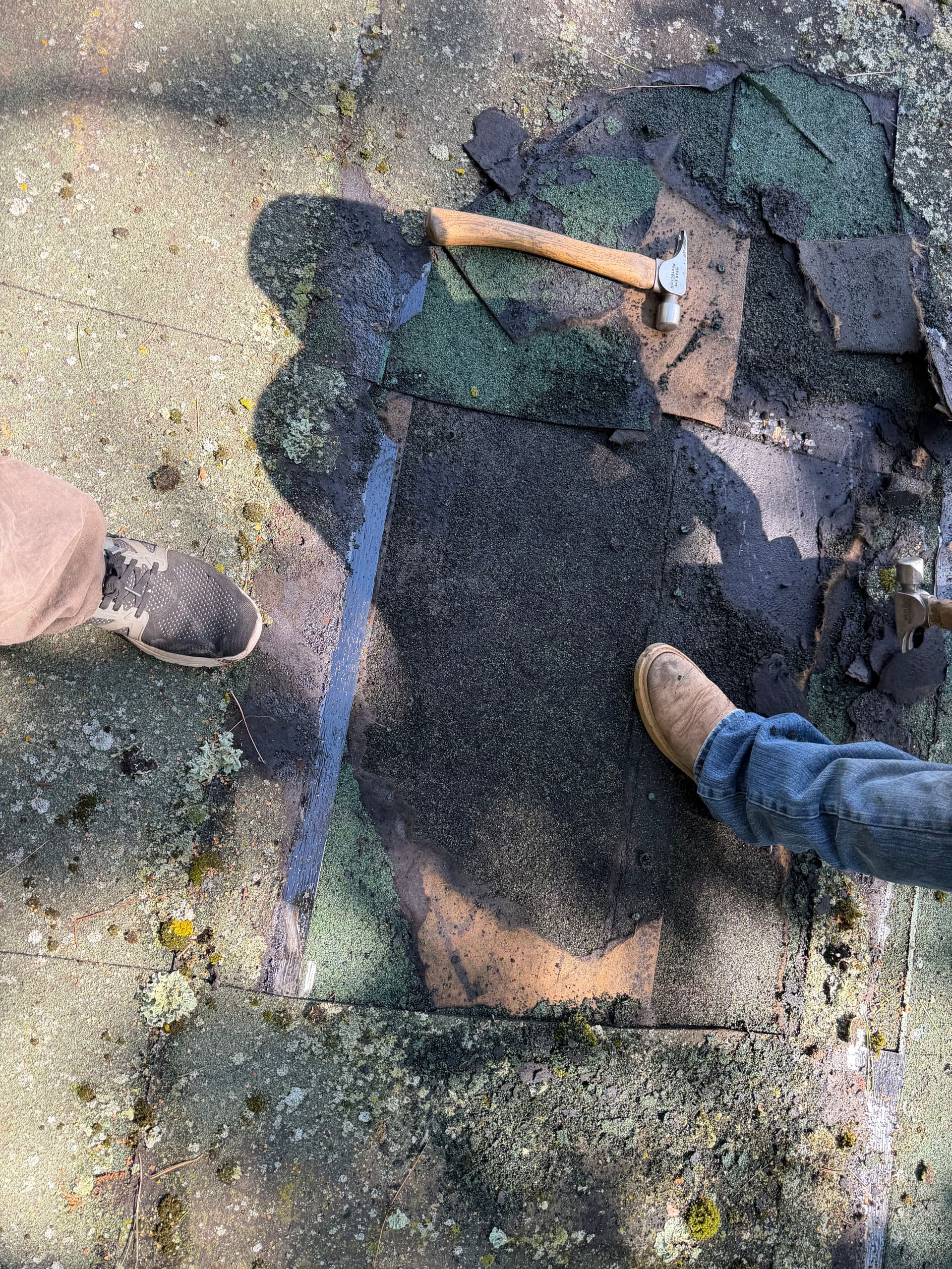 Gallery photos for Flat Roof Replacement That Turned Into a 4-Layer Tear-Off: Image #1