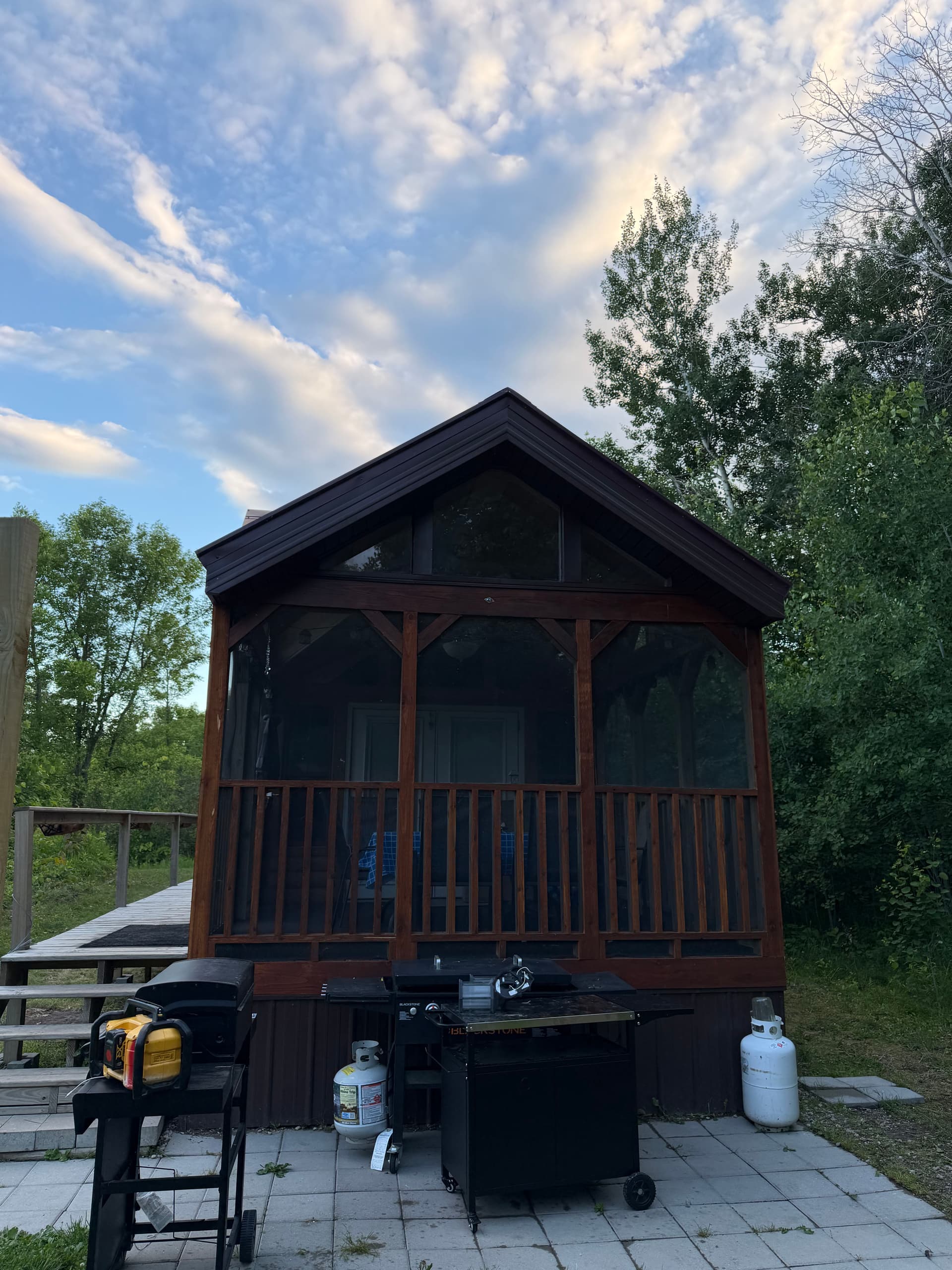 Gallery photos for Cabin Gets New Vinyl Siding and Custom Wraps: Image #3