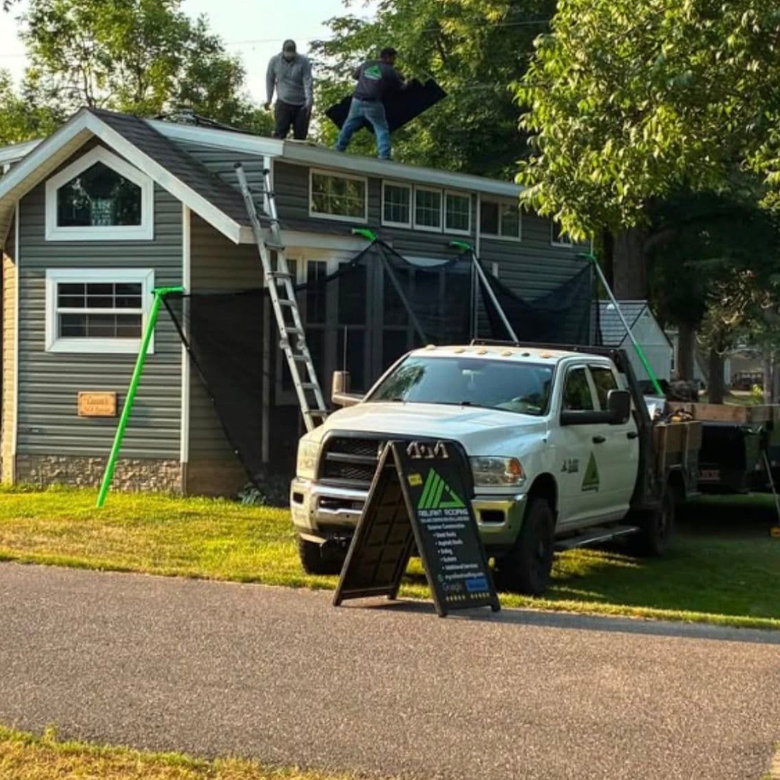 Roof Replacement at Mille Lacs Island Resort image