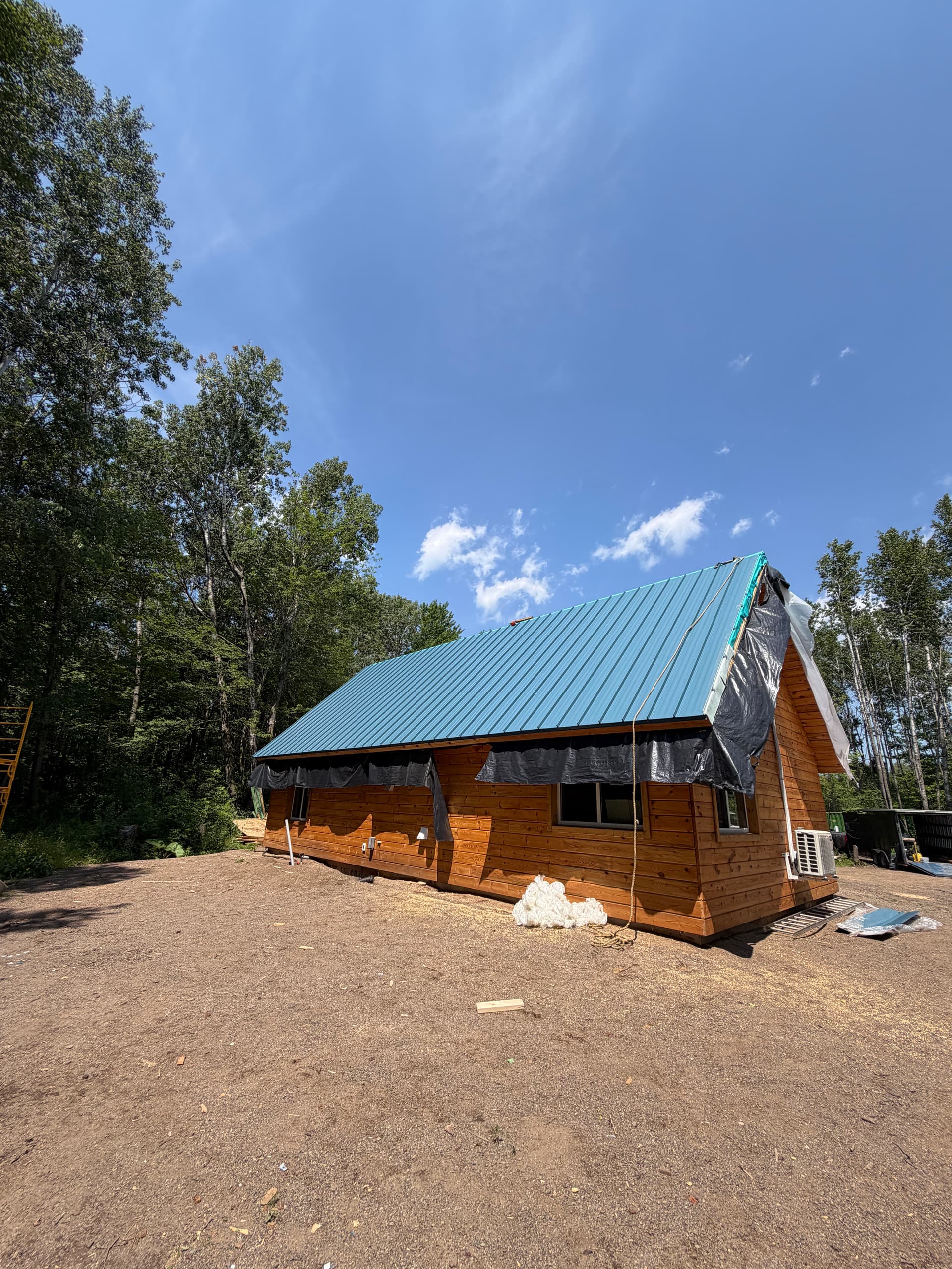 Gallery photos for Standing Seam Metal Roof Going On a New Build: Image #1