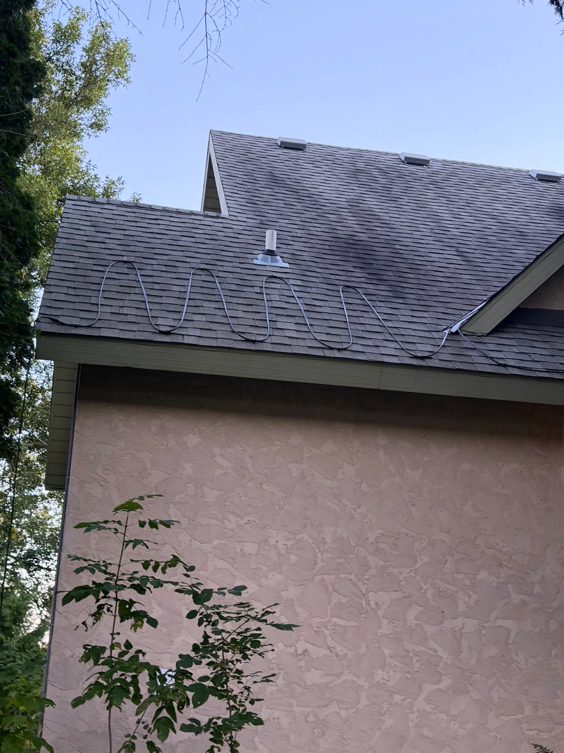Gallery photos for Heat Tape Installation to Stop Ice Damage Before Winter Hits: Image #1